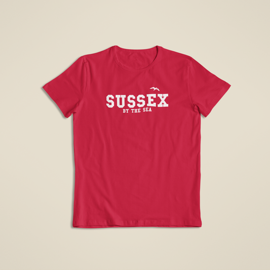 Sussex by the sea Seagull unisex t-shirt