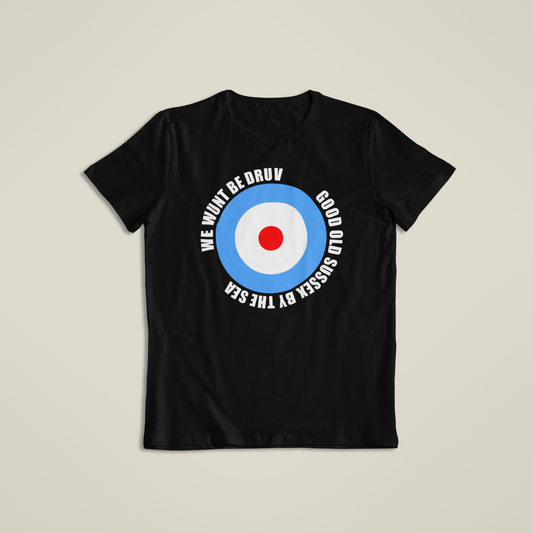 We Wunt Be Druv Roundel circle text unisex T Shirt