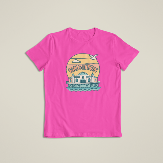 Brighton Retro unisex T Shirt
