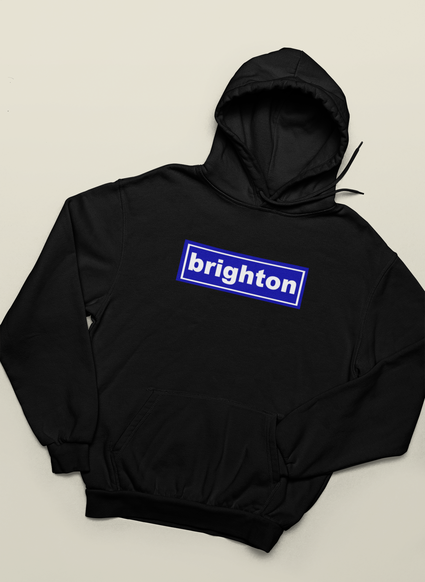 Brighton Solid Rectangle unisex hoodie
