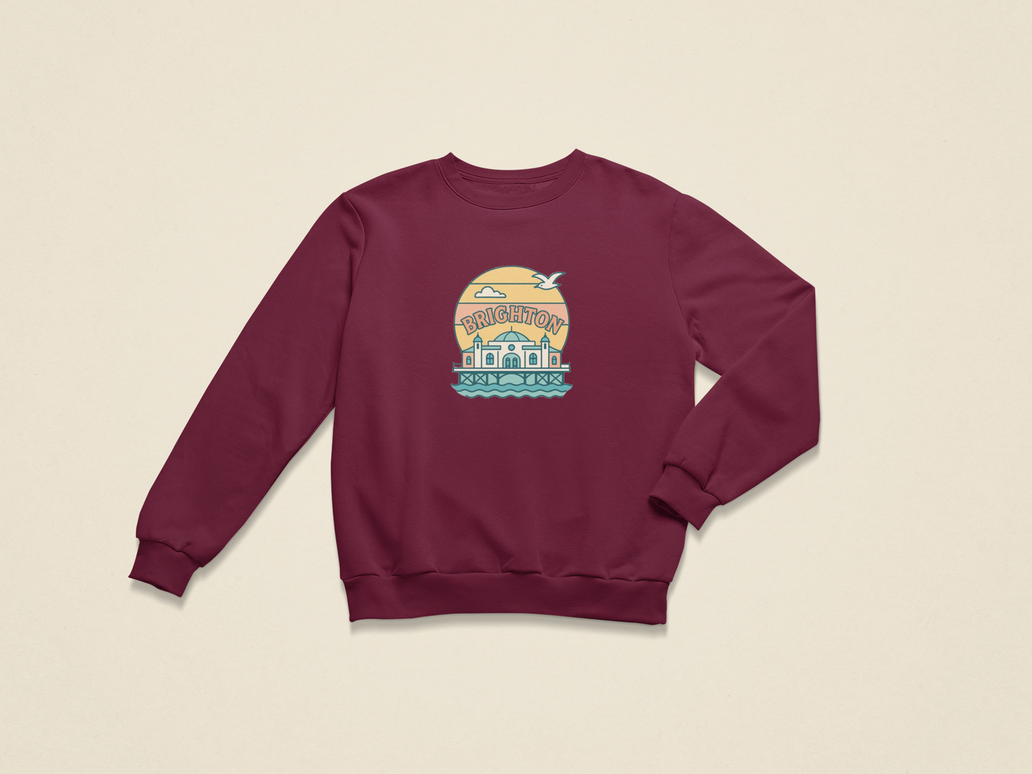 Brighton Retro unisex Sweatshirt