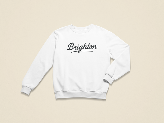 Brighton Script unisex Sweatshirt