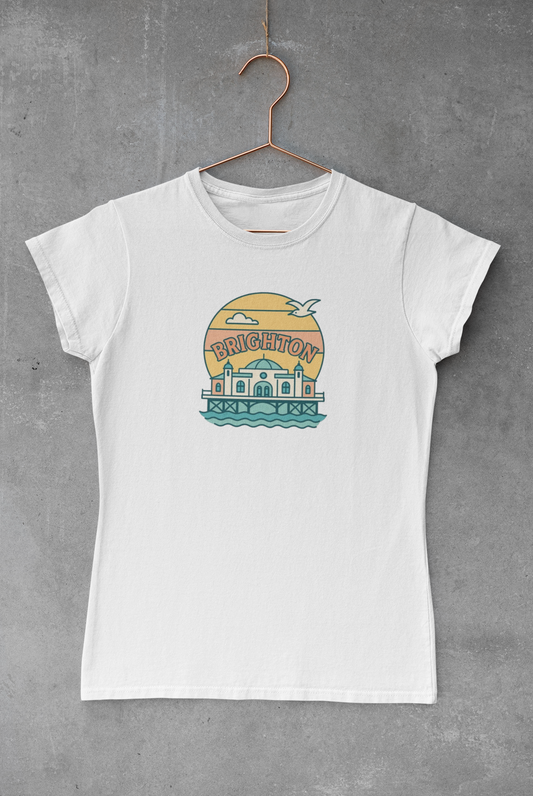 Brighton Retro Ladies T-shirt