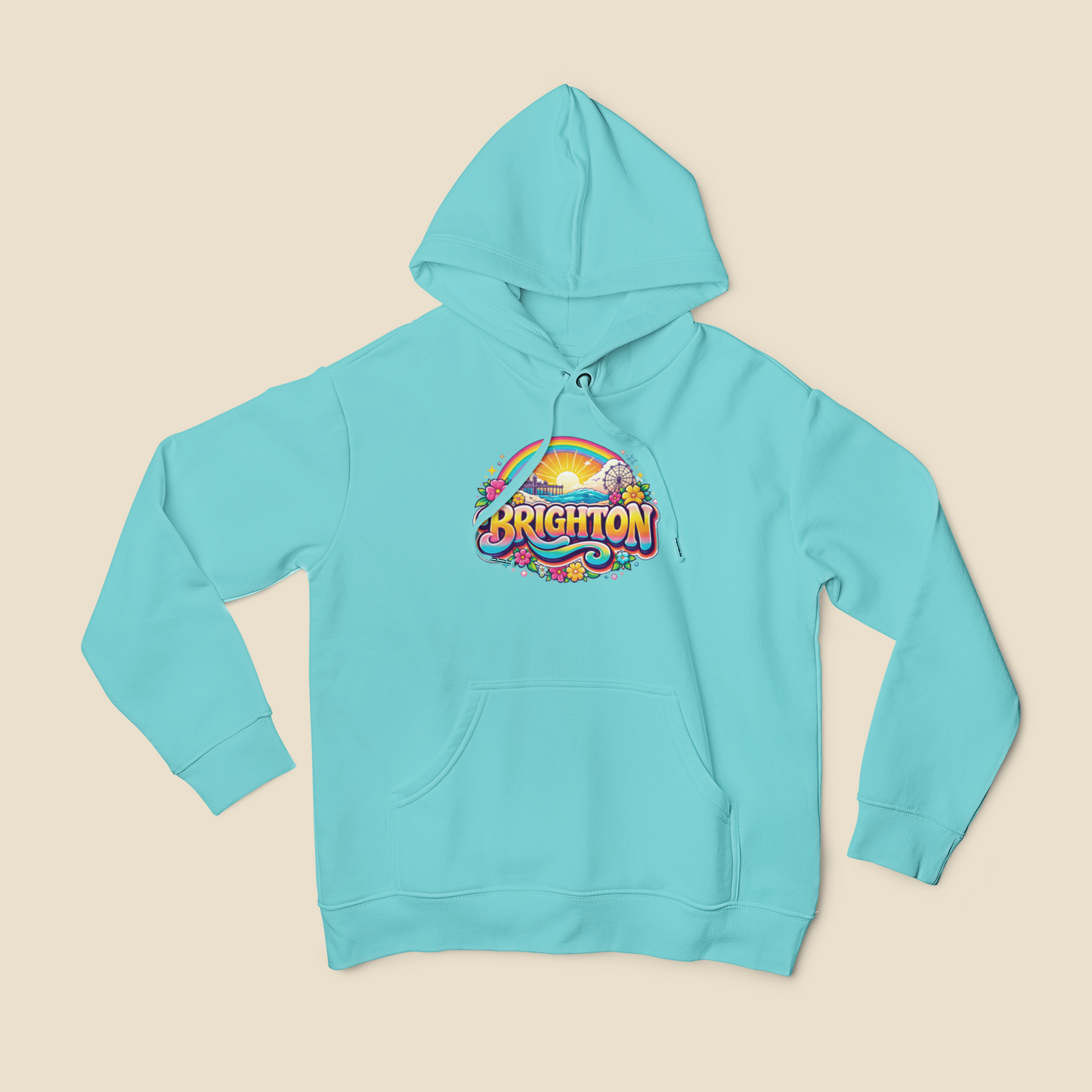Brighton Beach Sunset unisex Hoodie