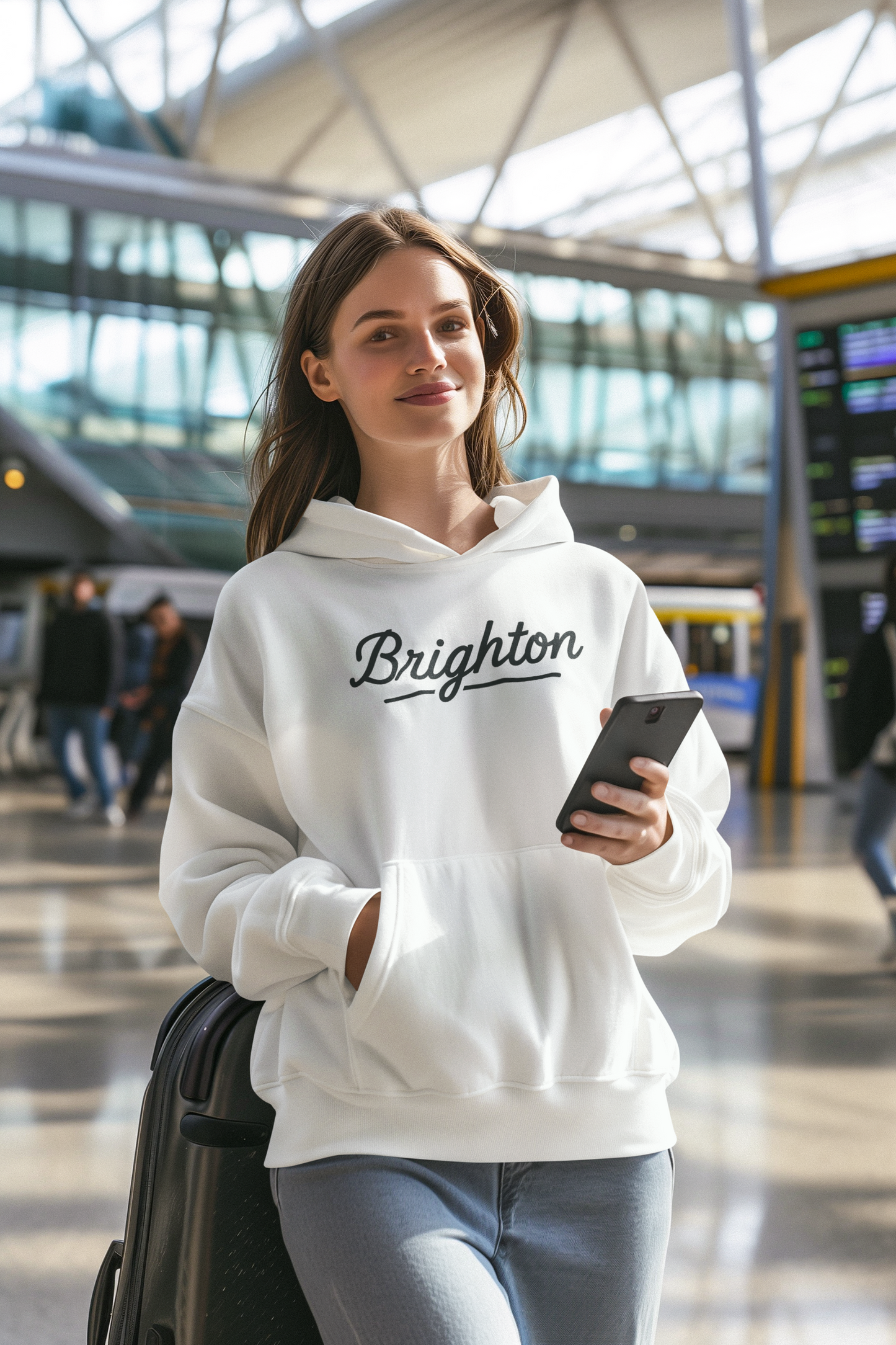 Brighton Script Unisex Hoodie