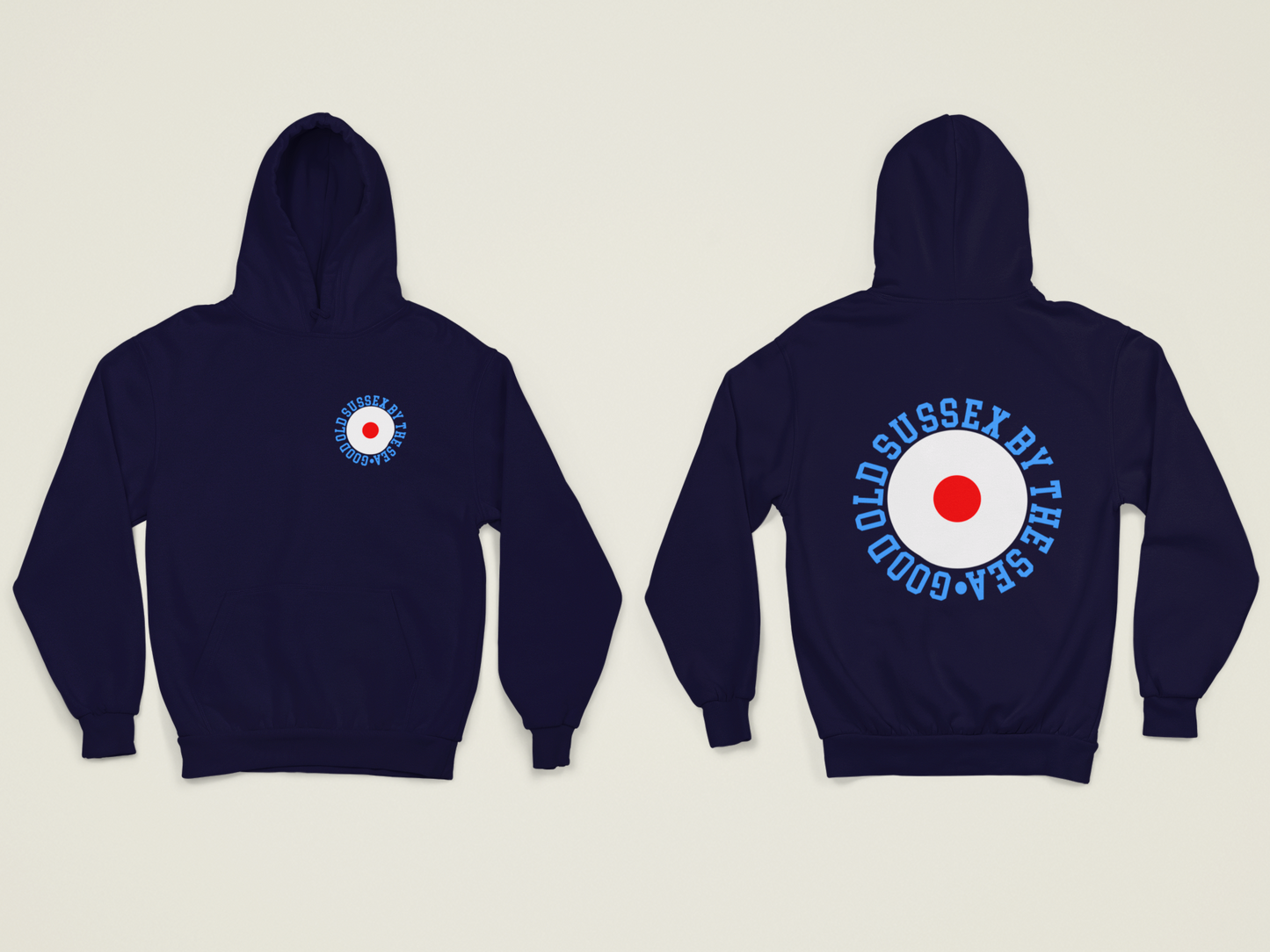 Good Old Sussex Roundel unisex Hoodie