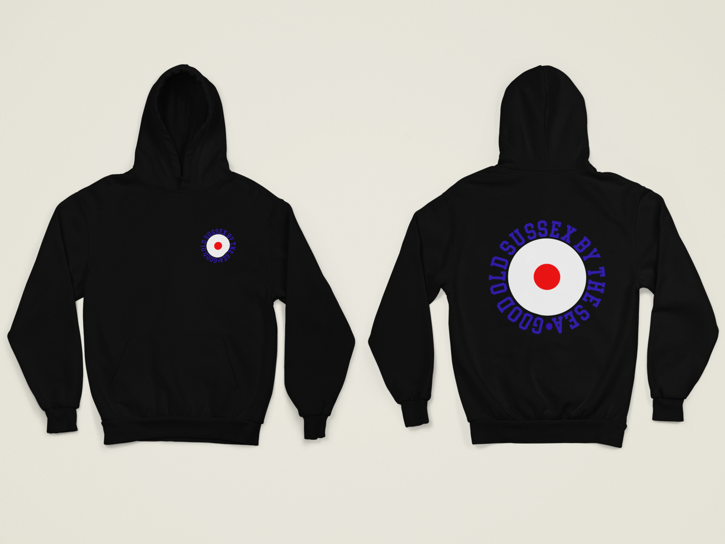 Good Old Sussex Roundel unisex Hoodie