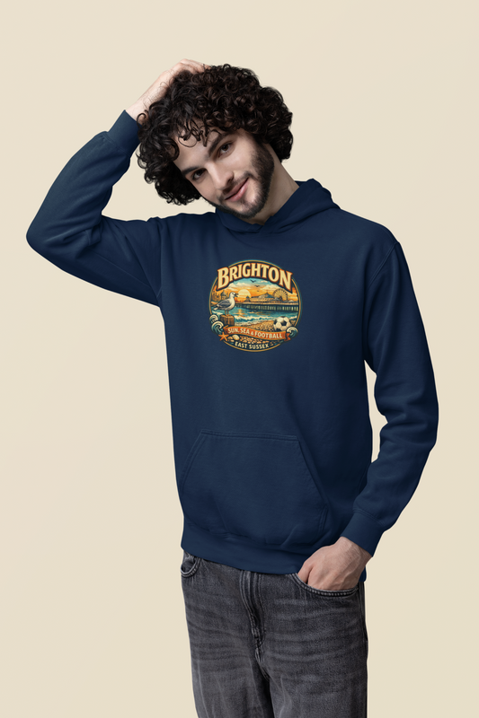 Brighton Sun and Sea unisex hoodie