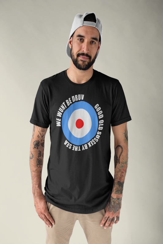 We Wunt Be Druv Roundel circle text unisex T Shirt