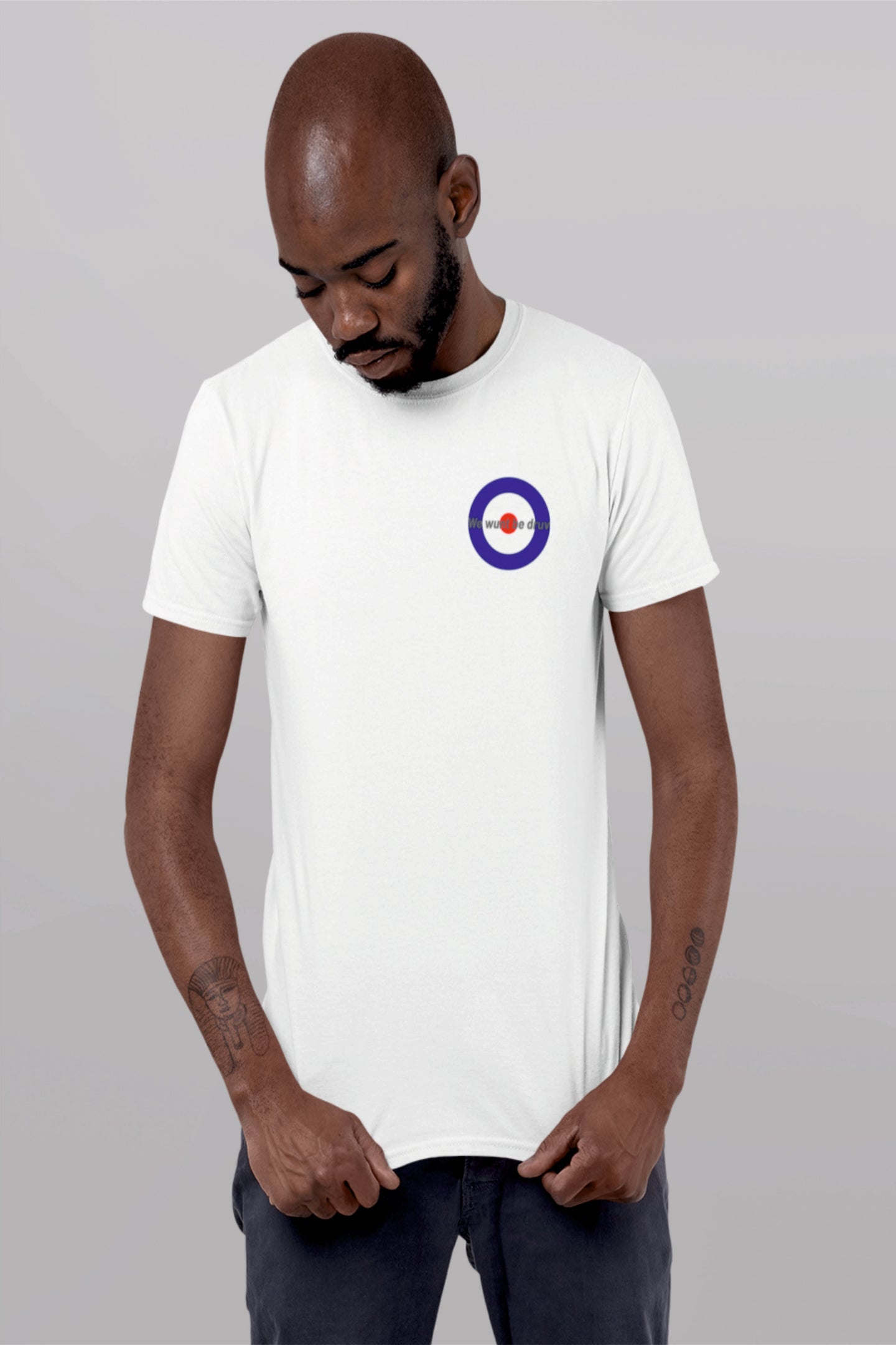 We Wunt Be Druv Roundel unisex T Shirt
