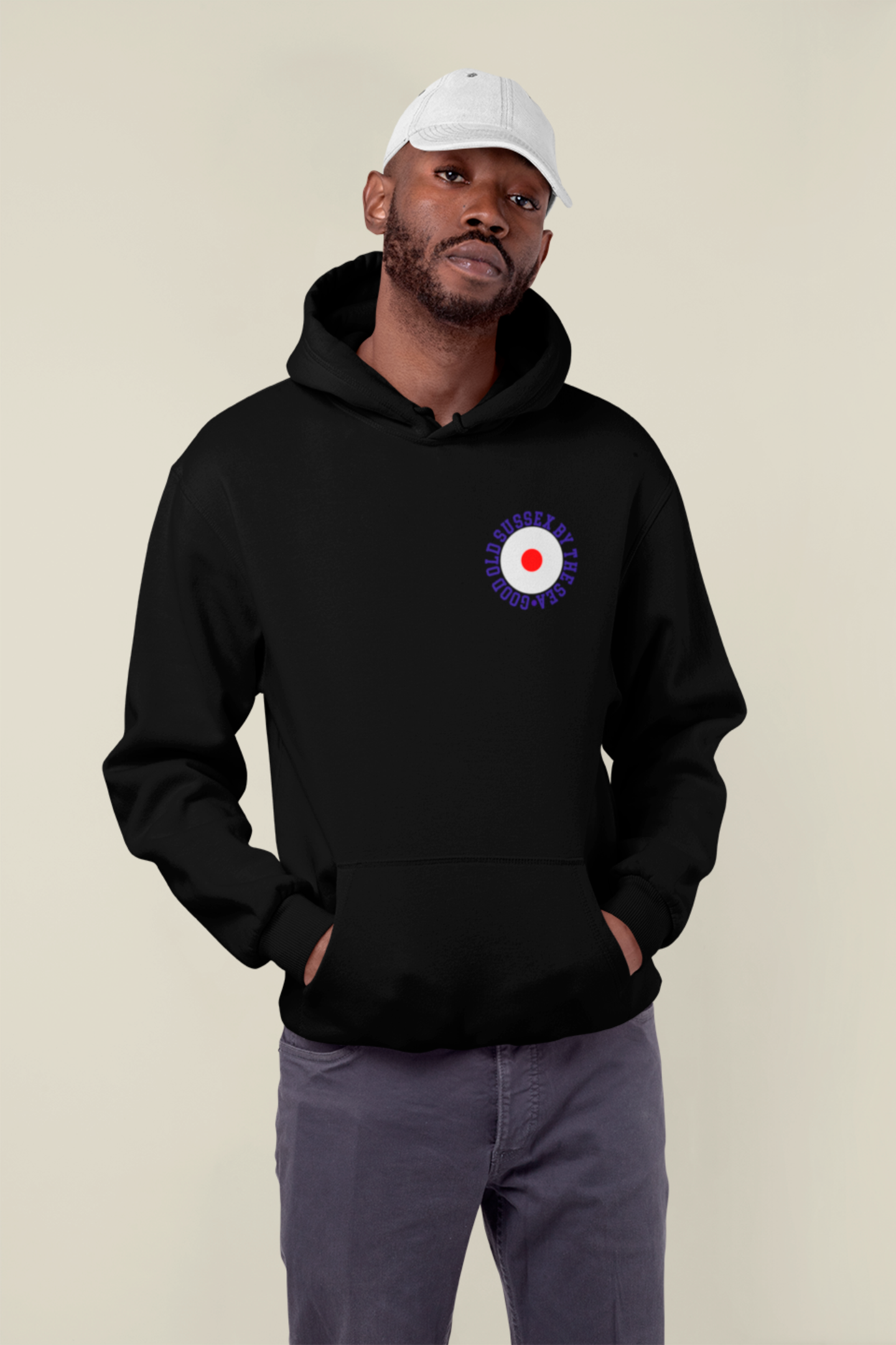 Good Old Sussex Roundel unisex Hoodie