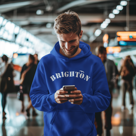 Brighton Unisex Stencil Hoodie