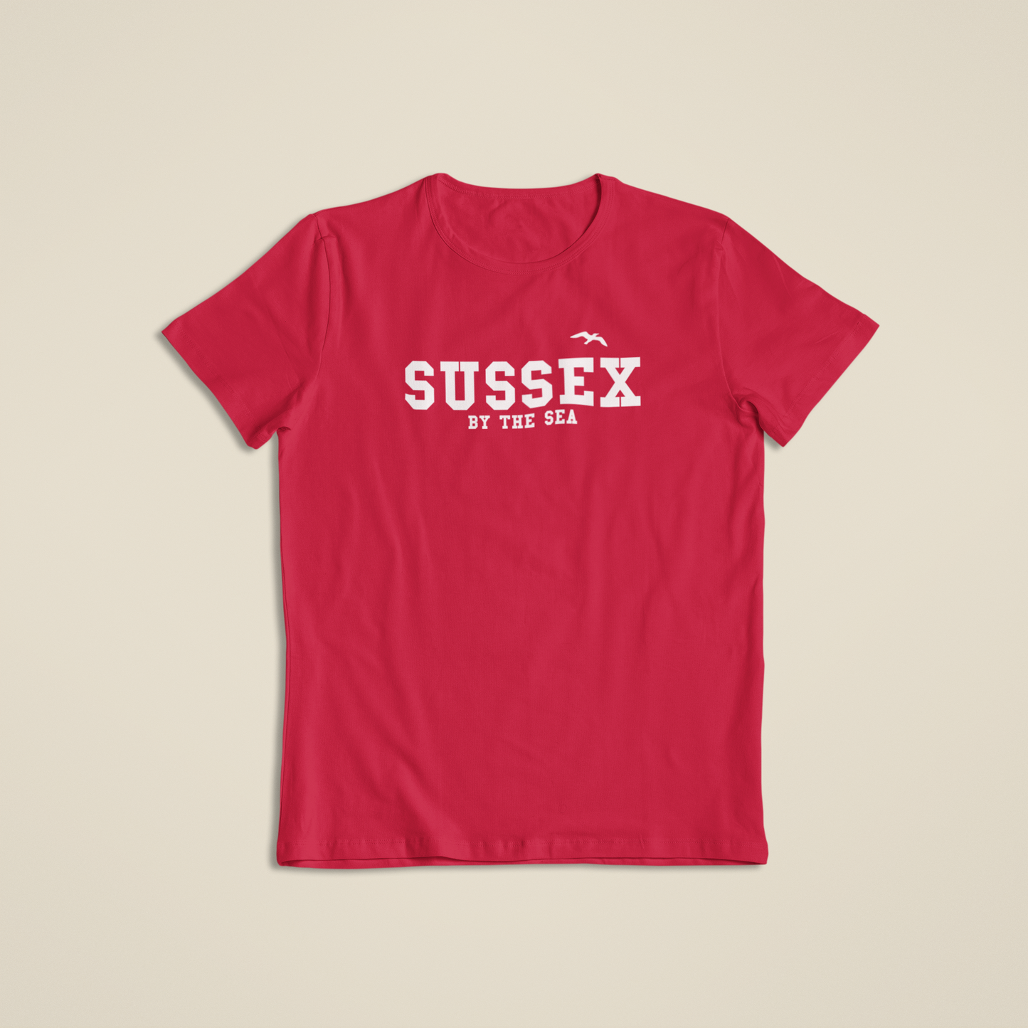 Sussex by the sea Seagull unisex t-shirt