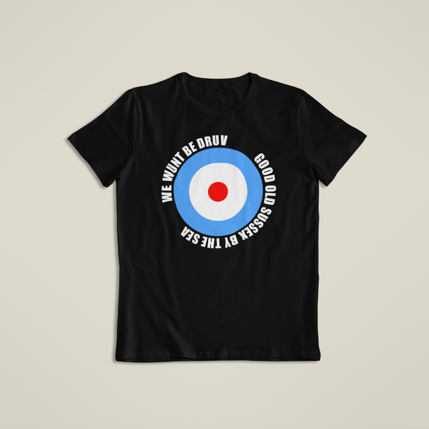 We Wunt Be Druv Roundel circle text unisex T Shirt