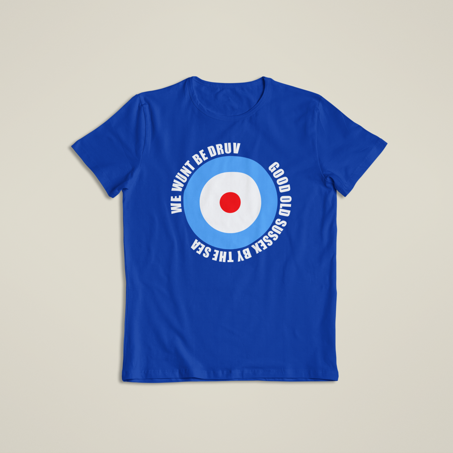 We Wunt Be Druv Roundel circle text unisex T Shirt