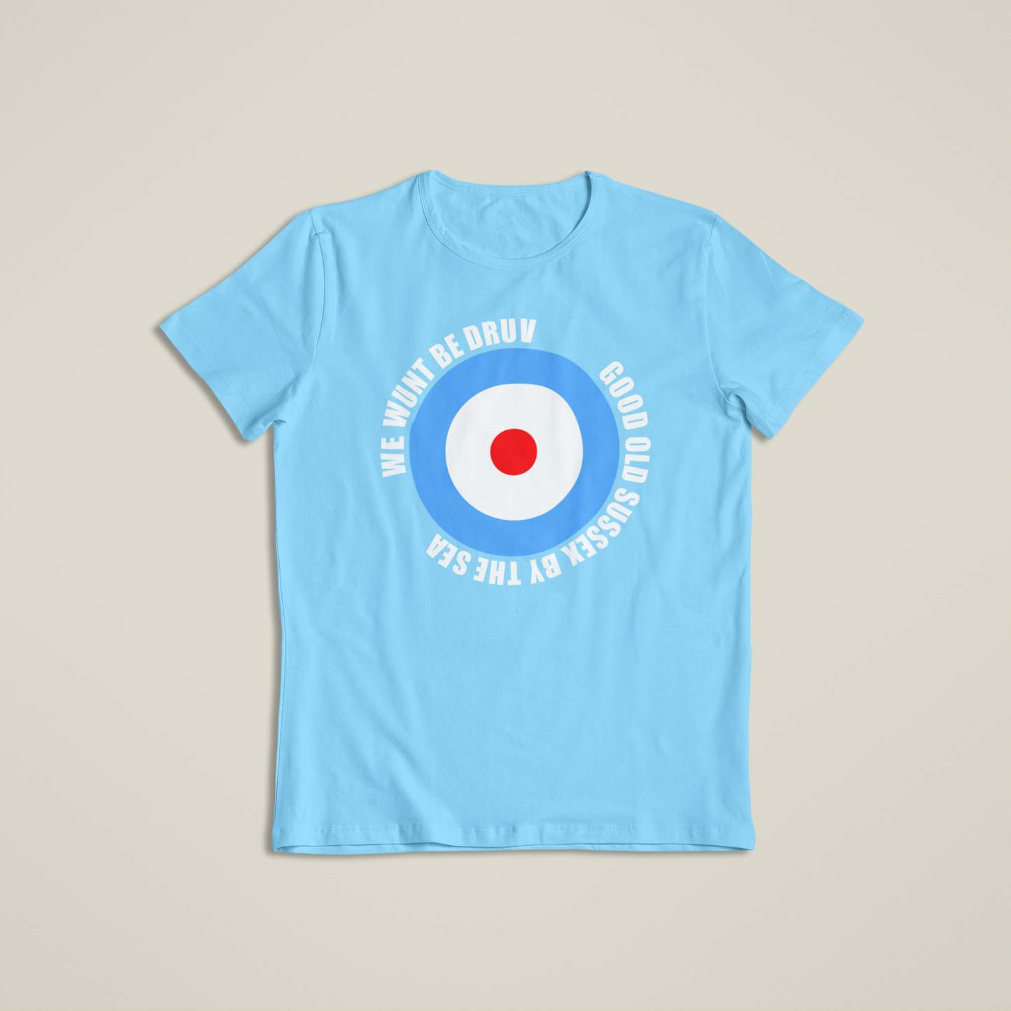 We Wunt Be Druv Roundel circle text unisex T Shirt