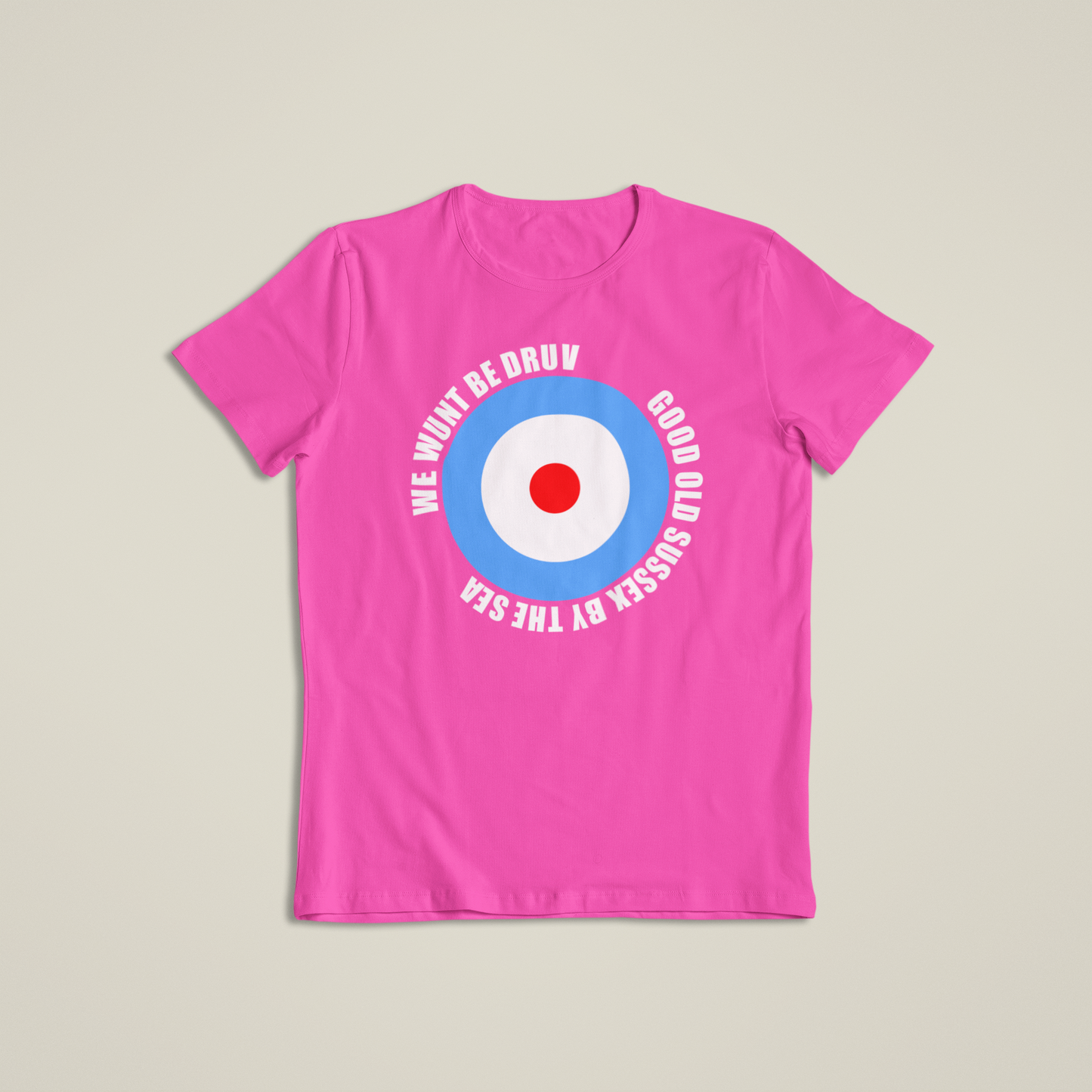 We Wunt Be Druv Roundel circle text unisex T Shirt