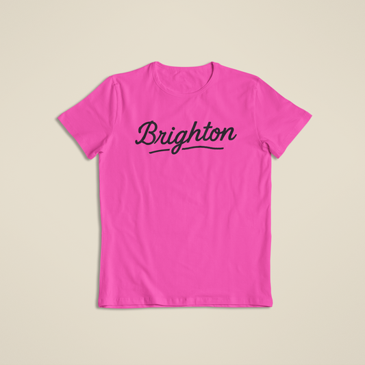 Brighton Script unisex T-shirt