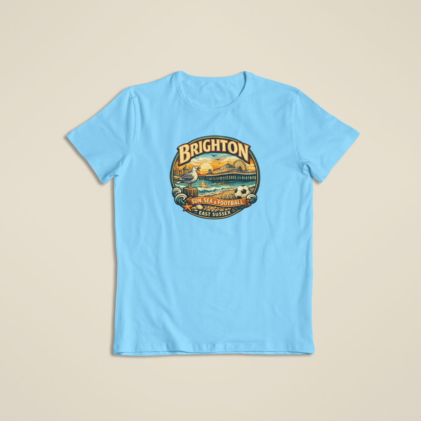 Brighton Sun and Sea T-Shirt