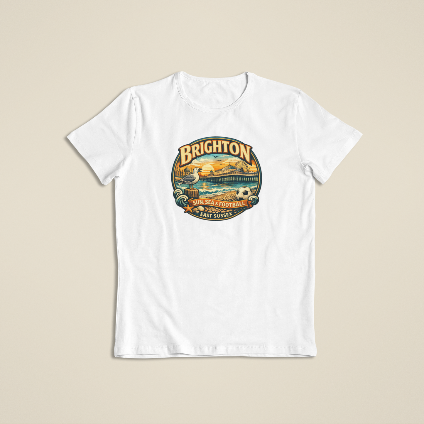 Brighton Sun and Sea T-Shirt