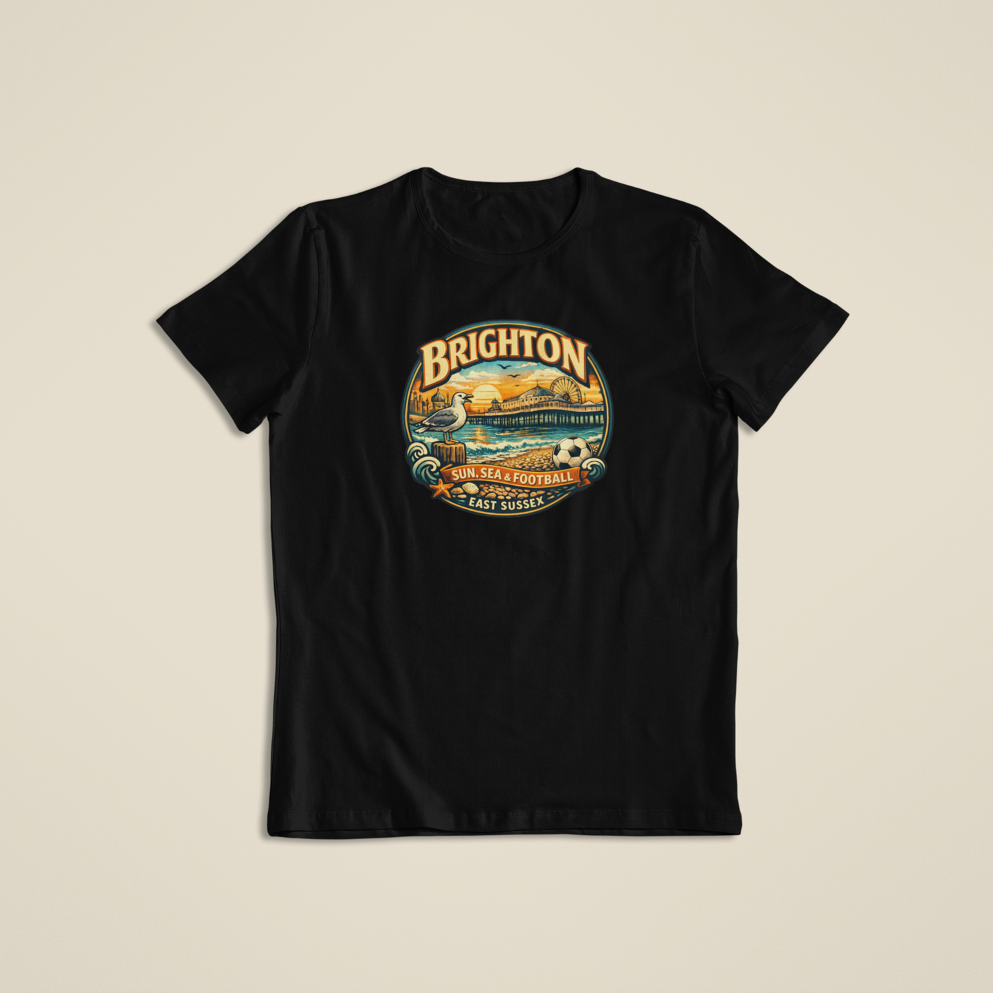 Brighton Sun and Sea T-Shirt