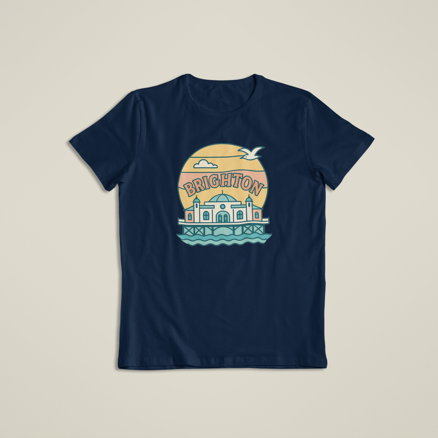 Brighton Retro unisex T Shirt