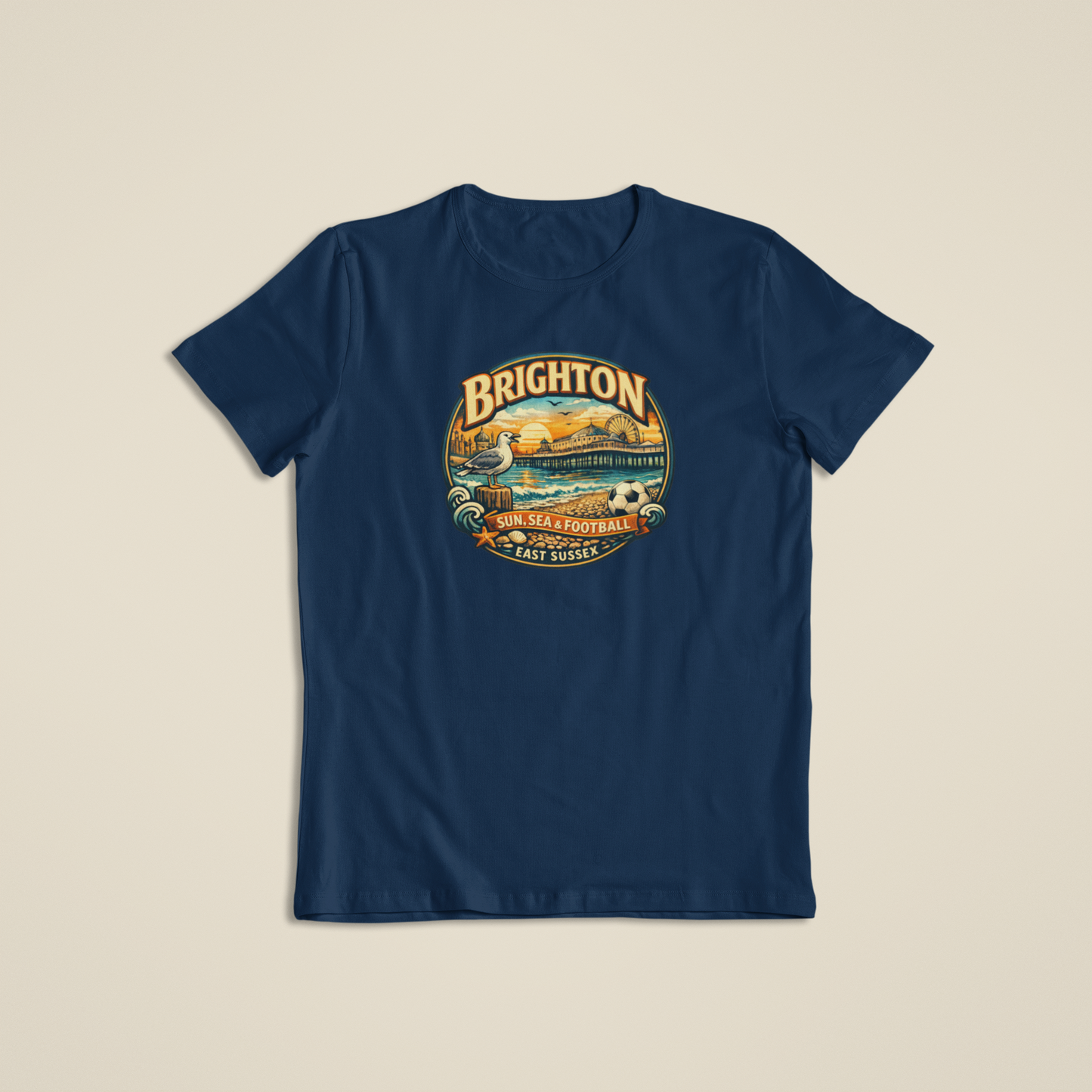 Brighton Sun and Sea T-Shirt