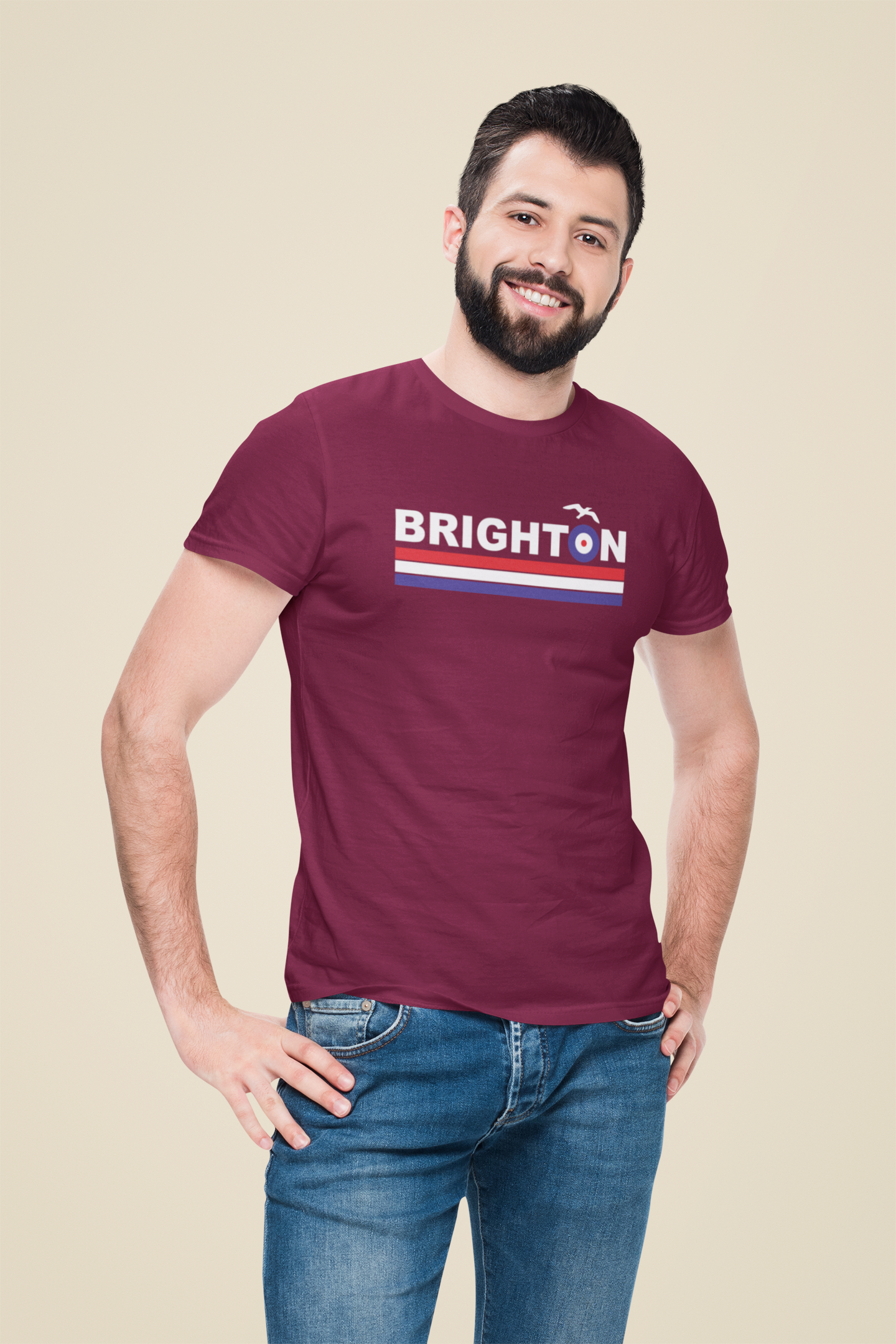 Brighton mod unisex t-shirt
