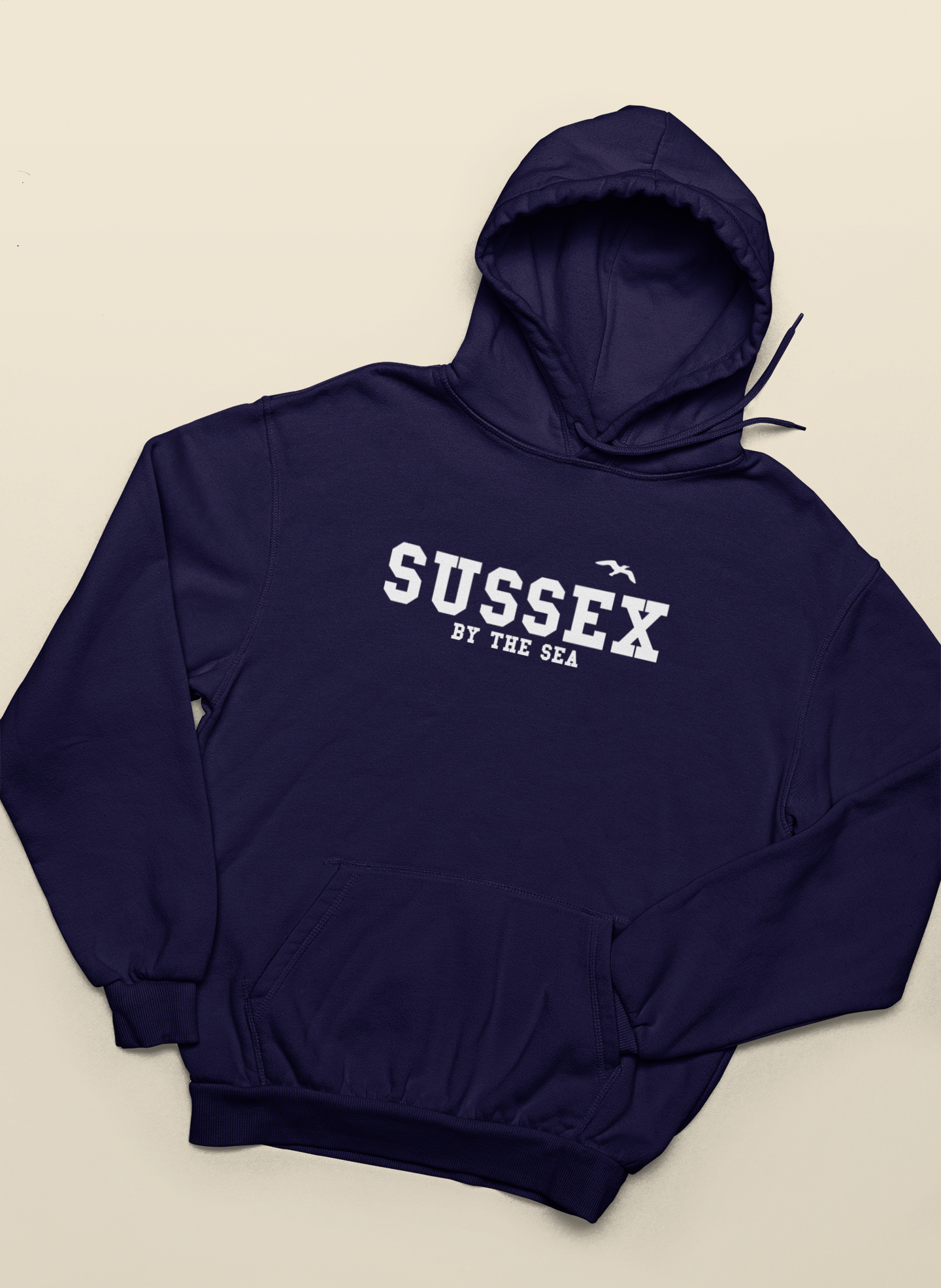 Sussex by the sea Seagull unisex hoodie