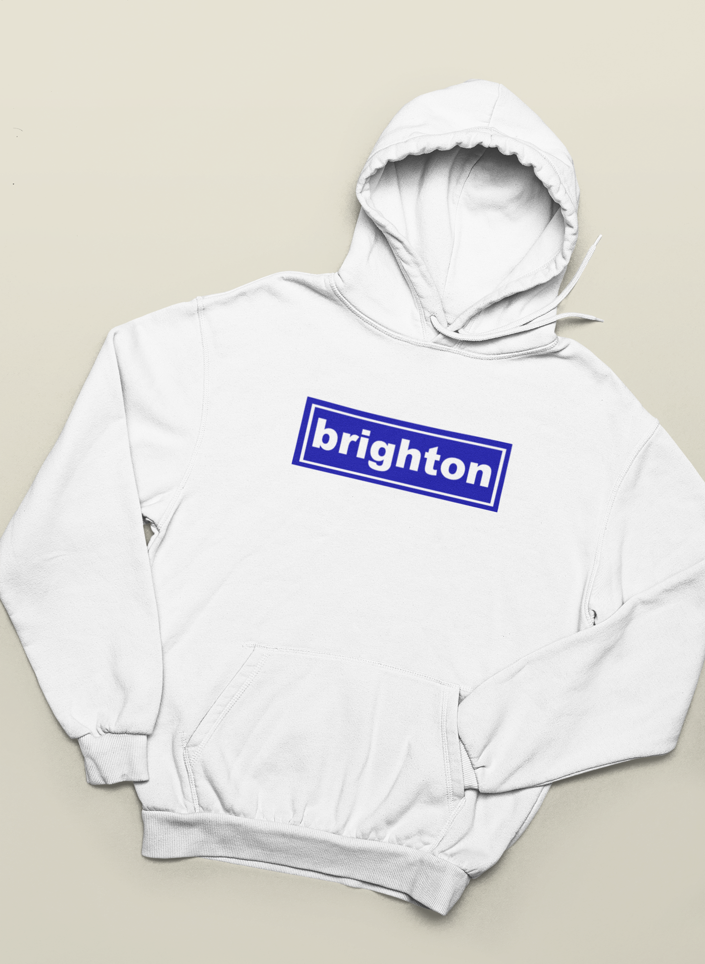 Brighton Solid Rectangle unisex hoodie