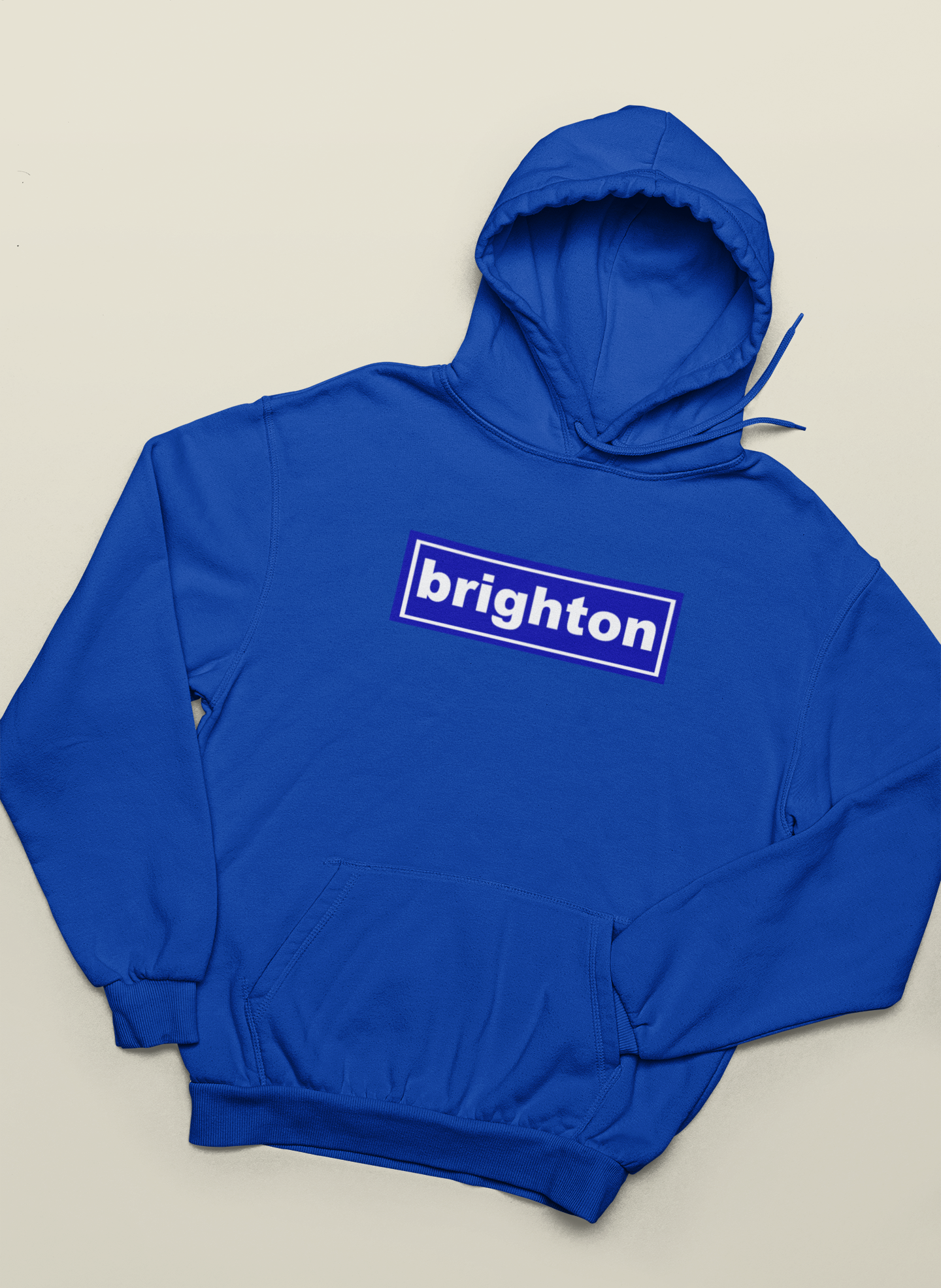 Brighton Solid Rectangle unisex hoodie