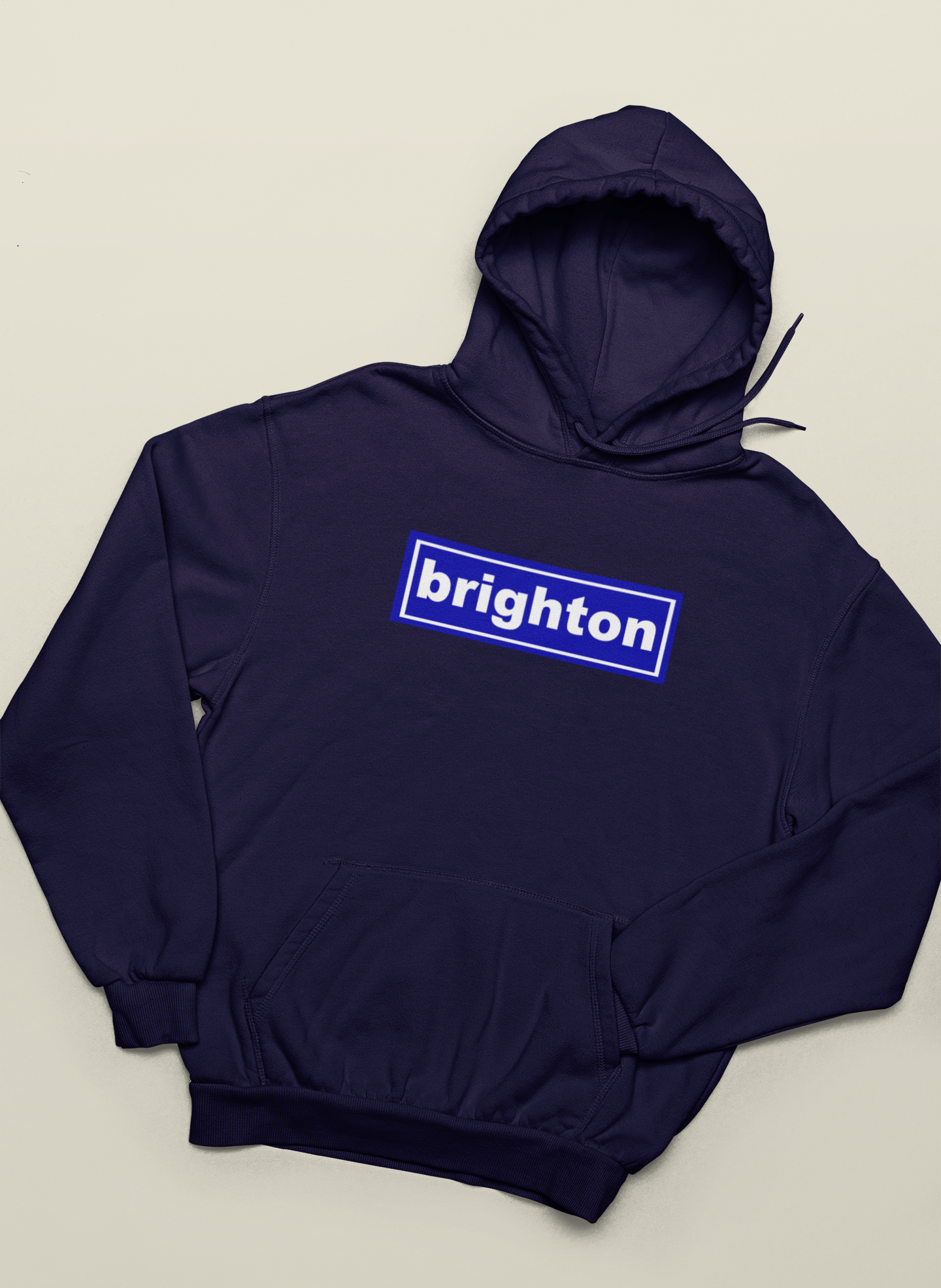 Brighton Solid Rectangle unisex hoodie