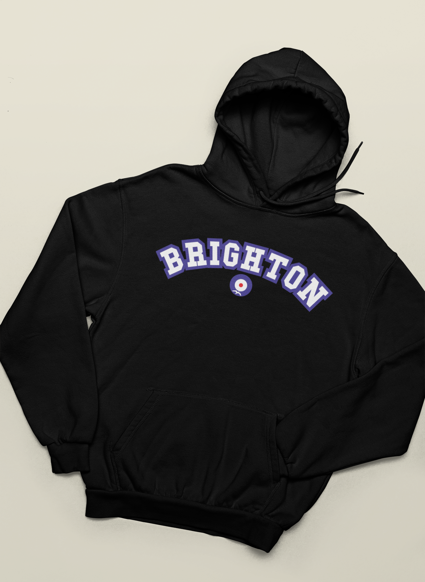 Brighton Arc Unisex Hoodie with Roundel