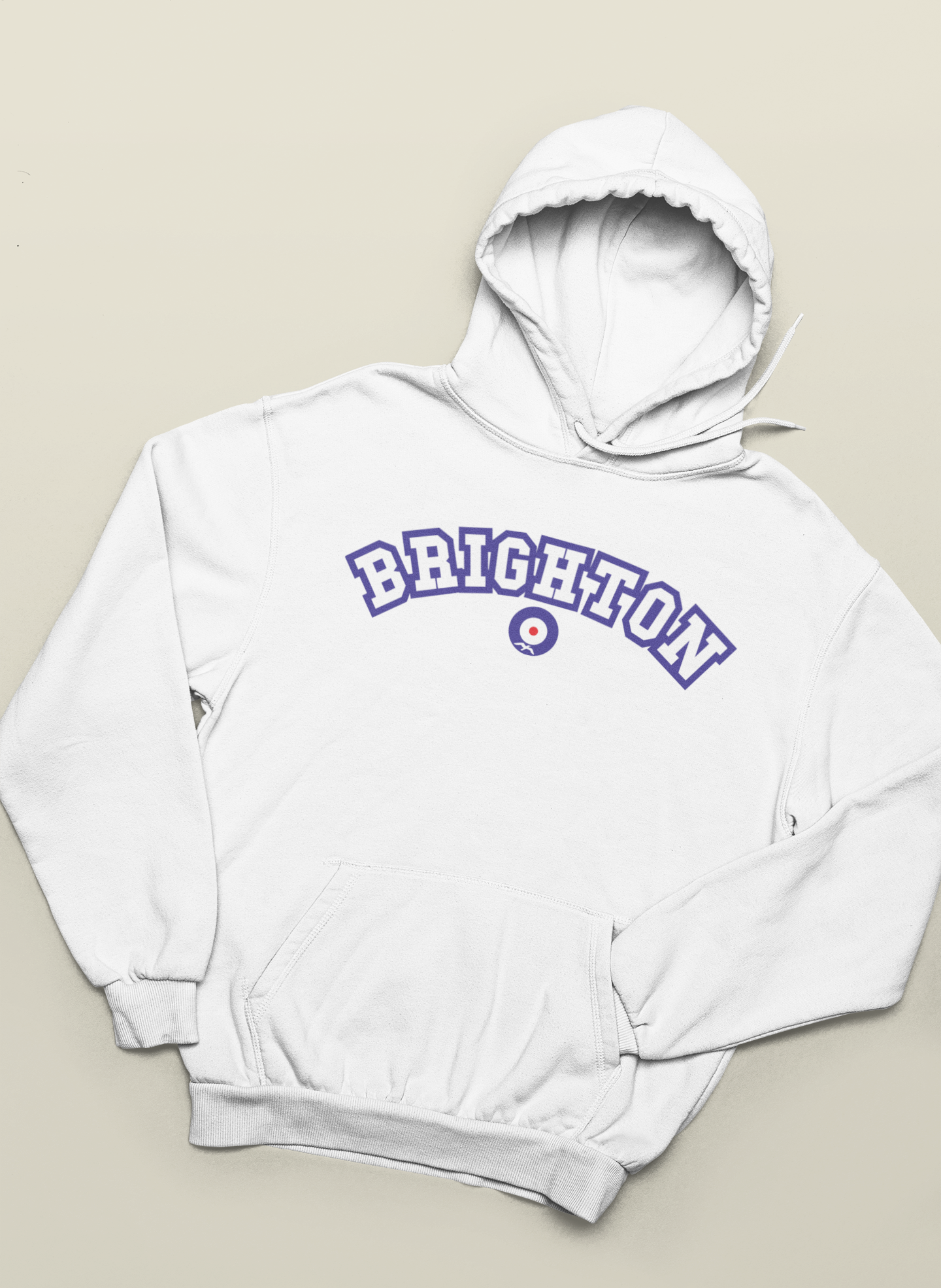Brighton Arc Unisex Hoodie with Roundel