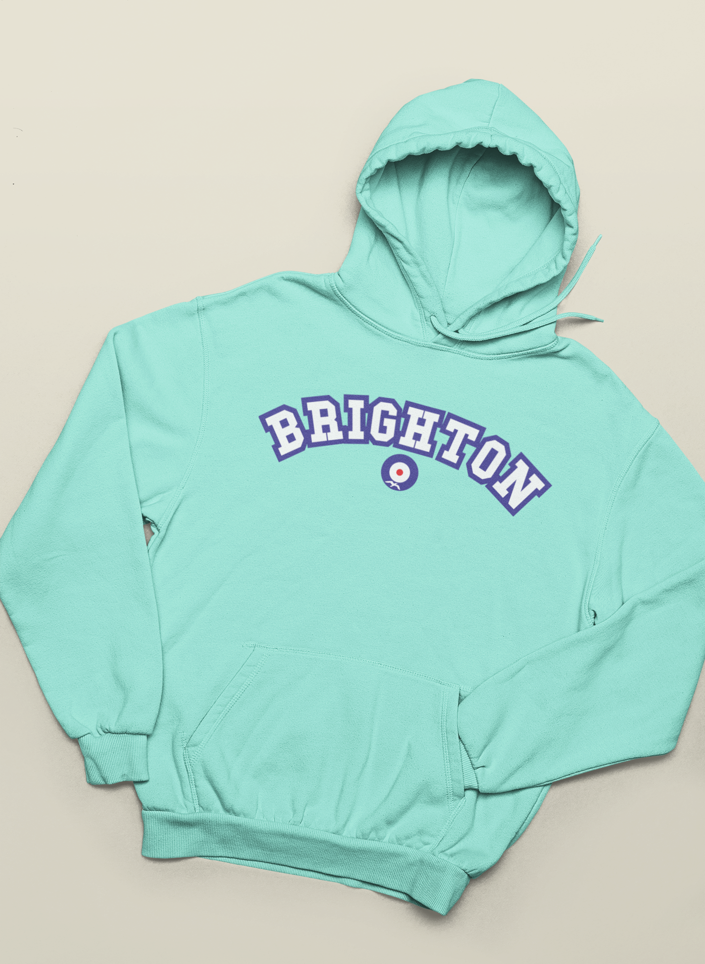 Brighton Arc Unisex Hoodie with Roundel