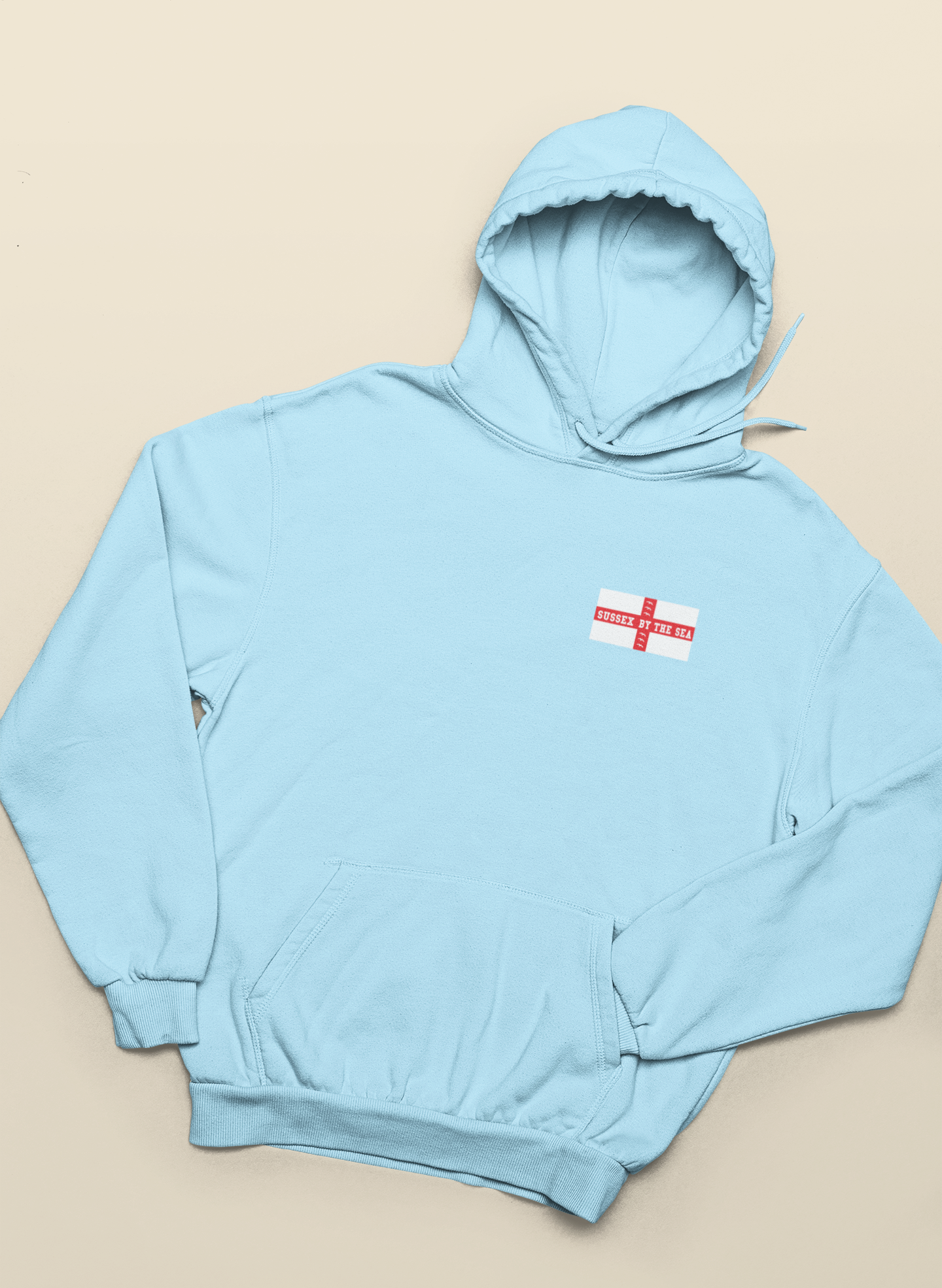 George Cross Sussex by the sea unisex hoodie