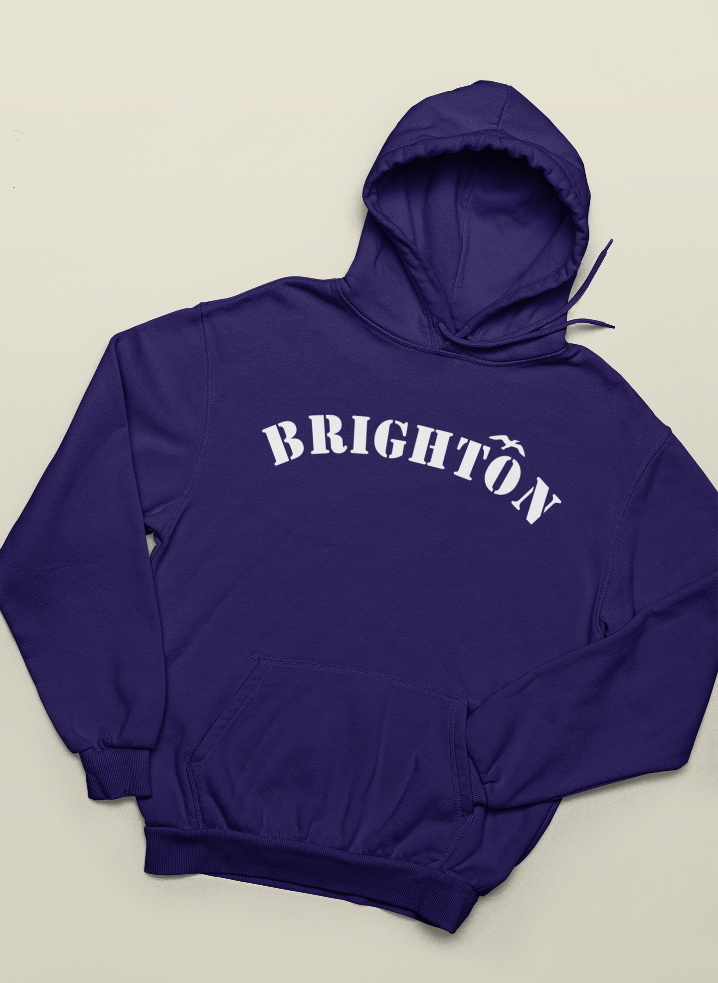 Brighton Unisex Stencil Hoodie