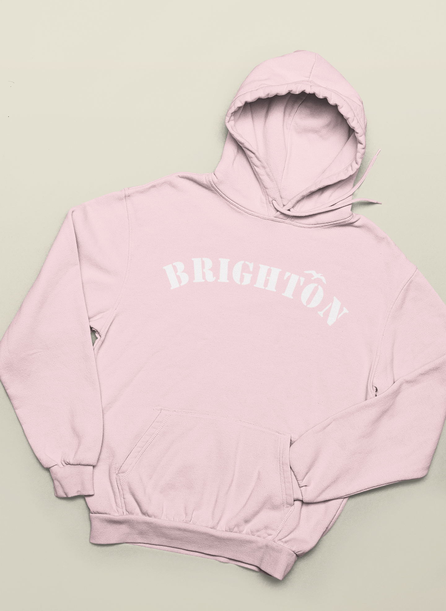 Brighton Unisex Stencil Hoodie