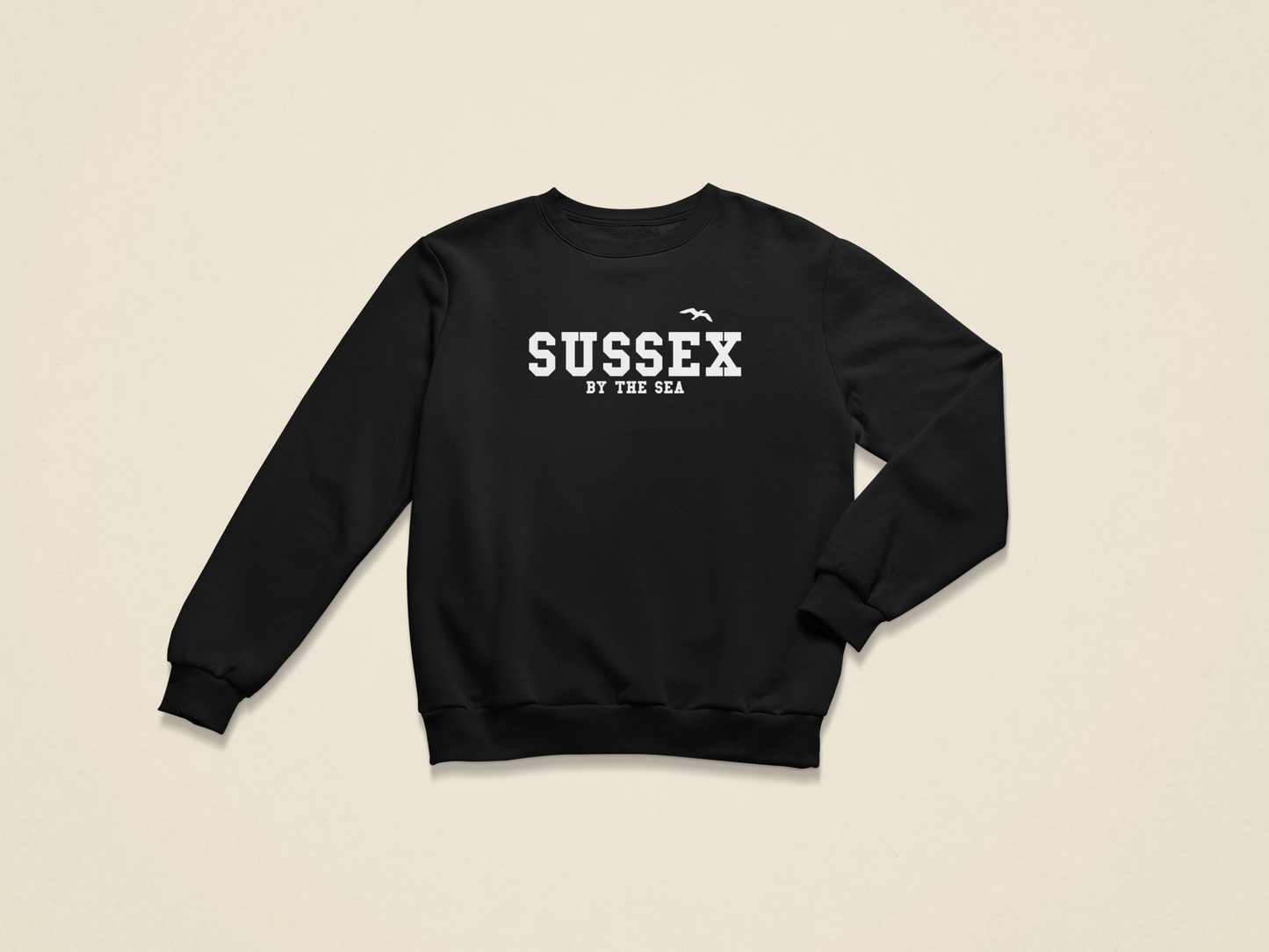 Sussex by the sea seagull unisex sweatshirt