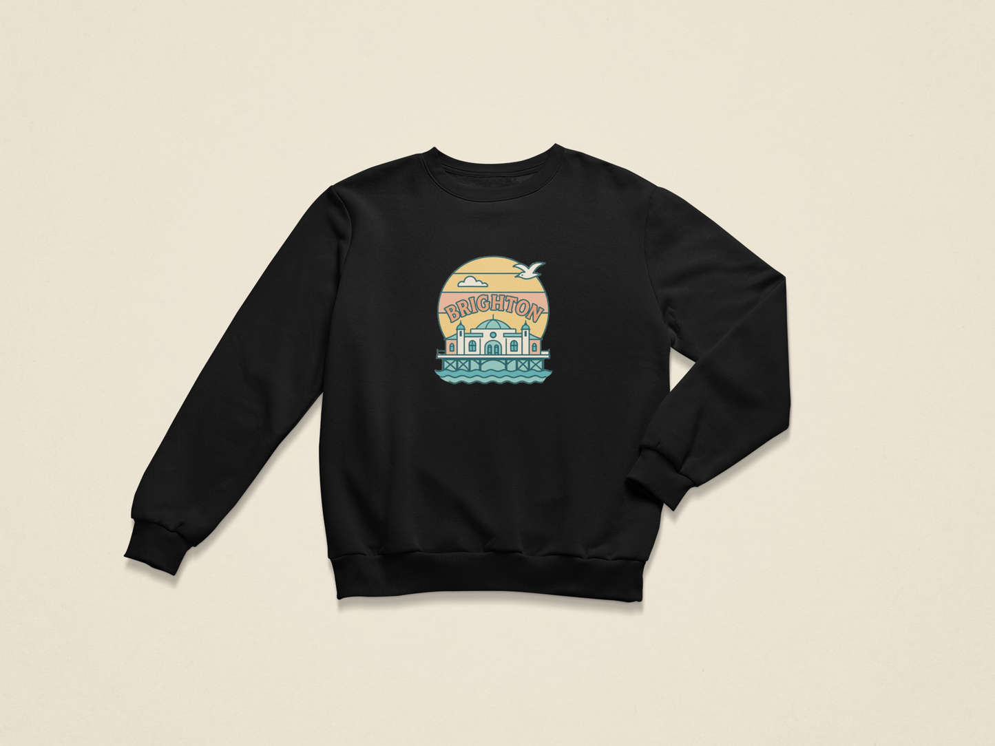 Brighton Retro unisex Sweatshirt