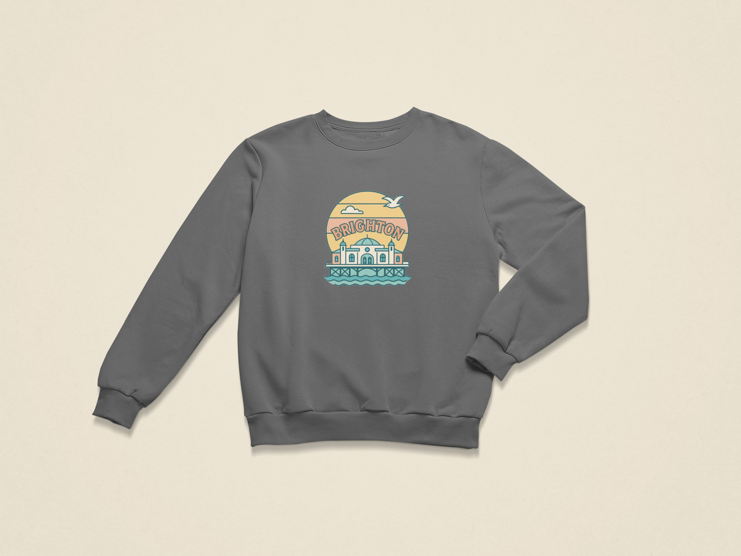 Brighton Retro unisex Sweatshirt