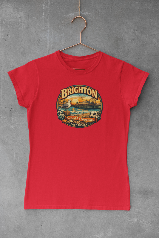 Brighton Sun and Sea ladies T-Shirt