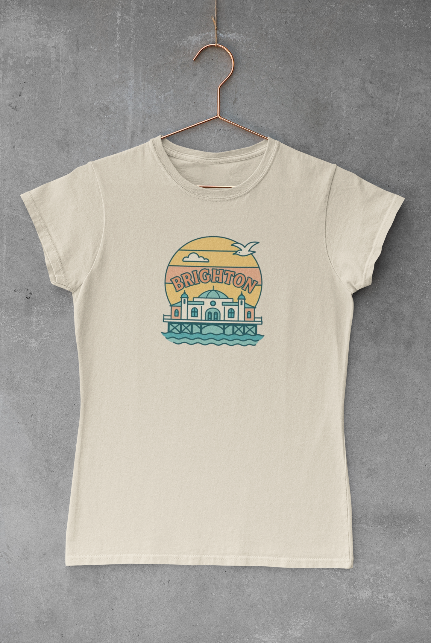 Brighton Retro Ladies T-shirt