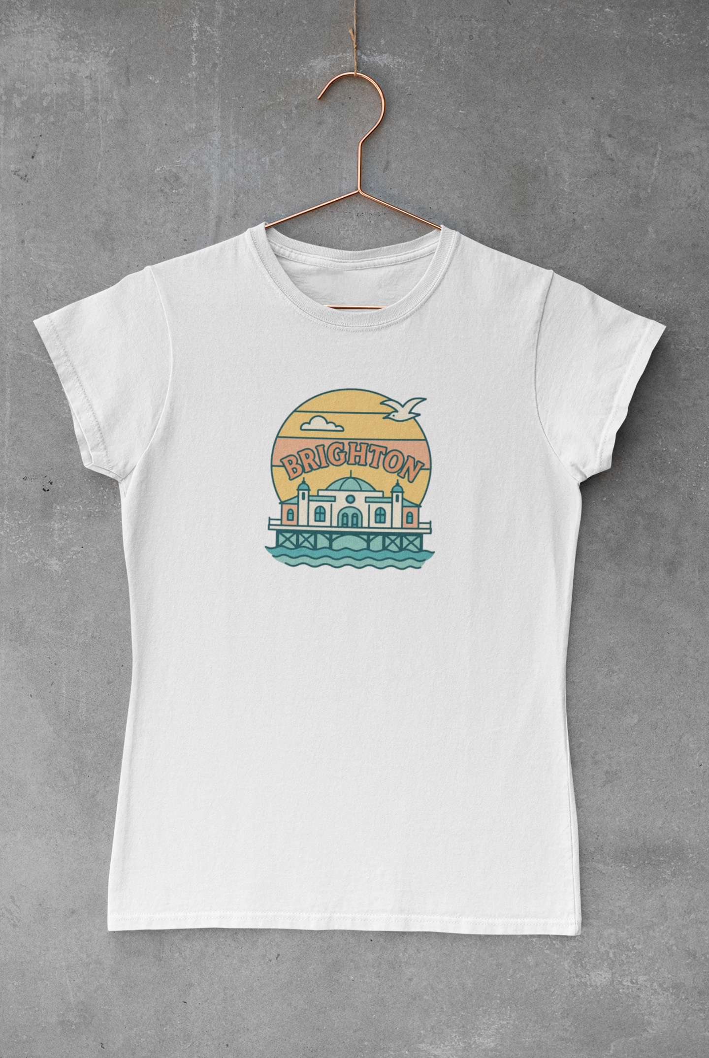 Brighton Retro Ladies T-shirt