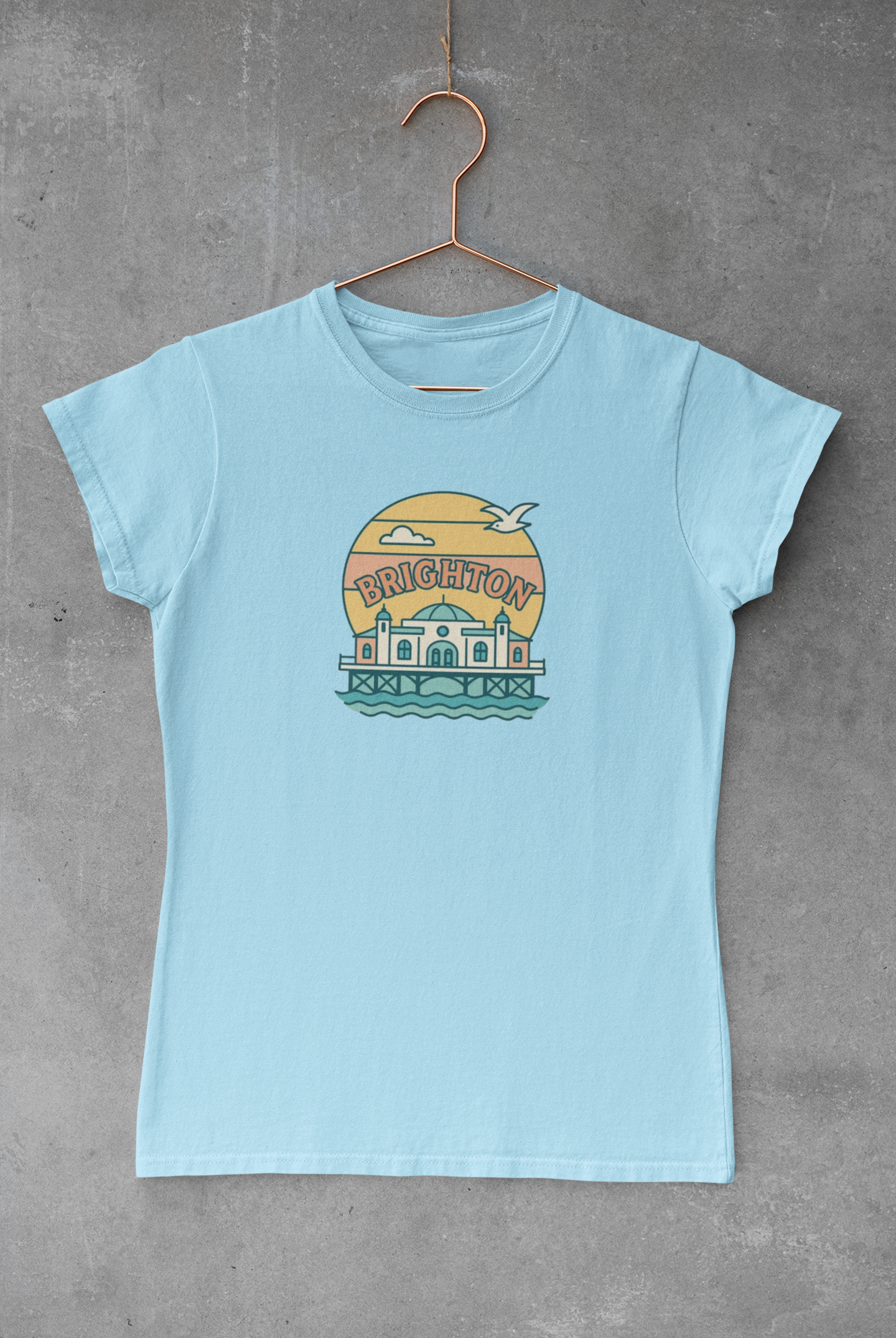 Brighton Retro Ladies T-shirt