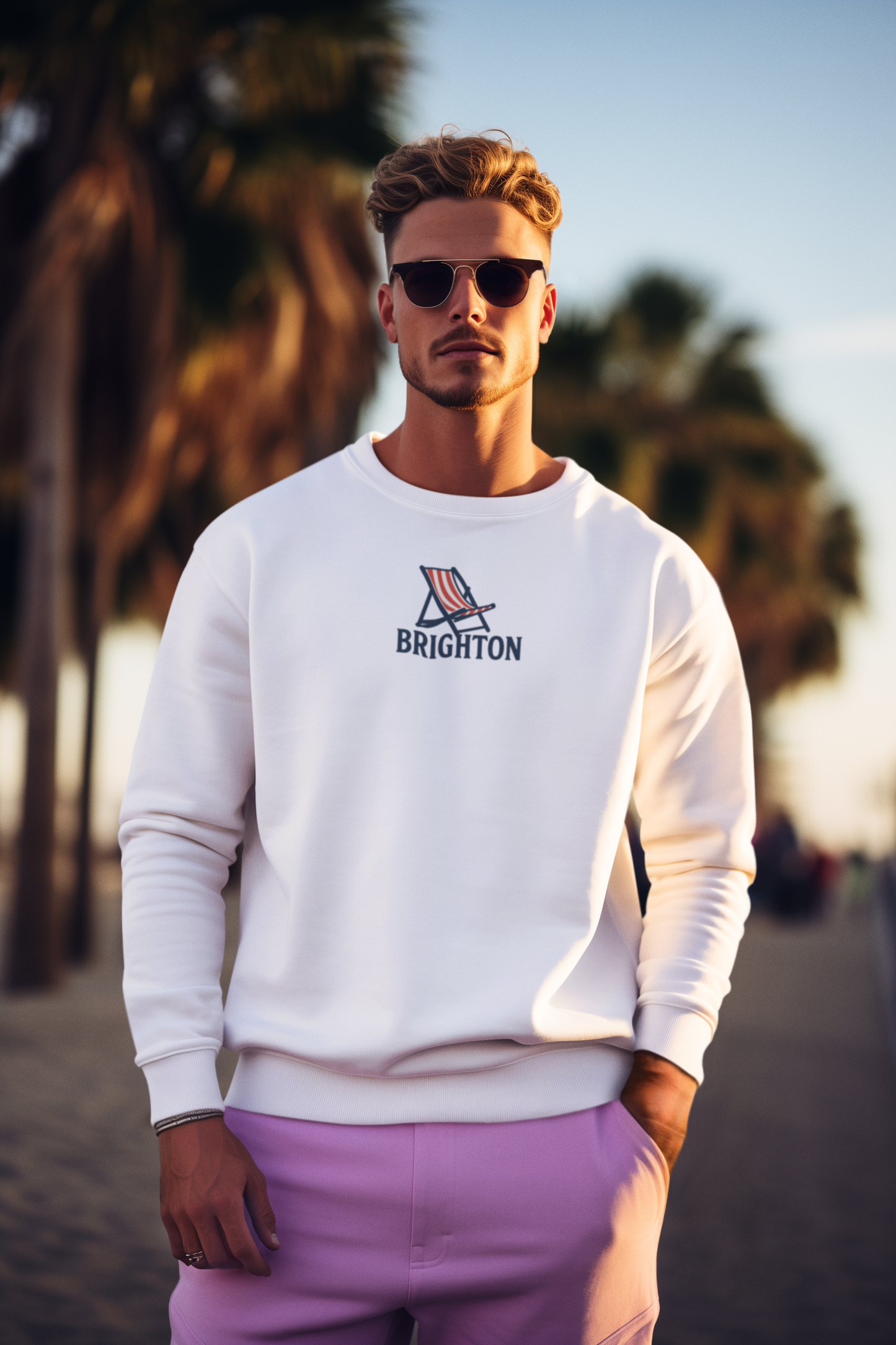 Brighton Deck Chair unisex sweatshirt