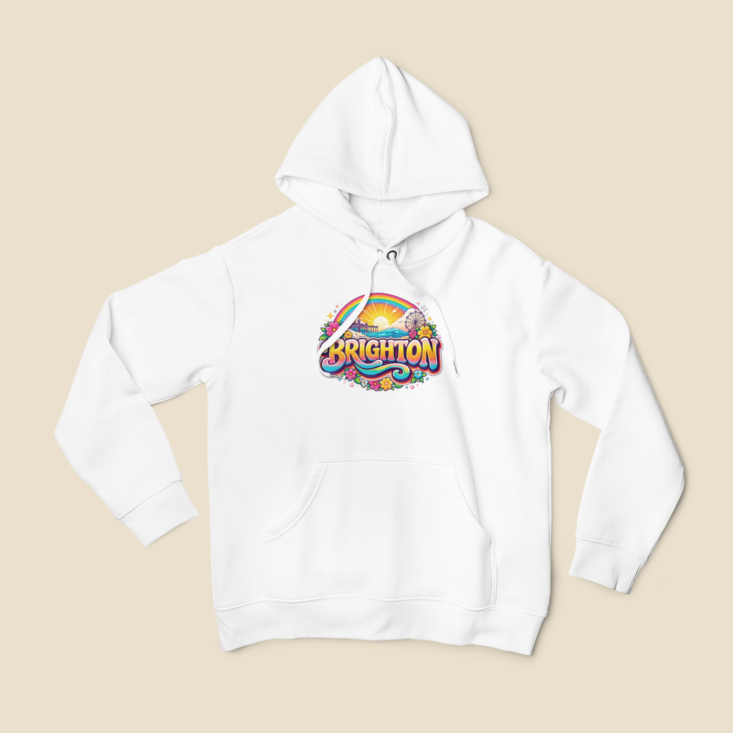 Brighton Beach Sunset unisex Hoodie