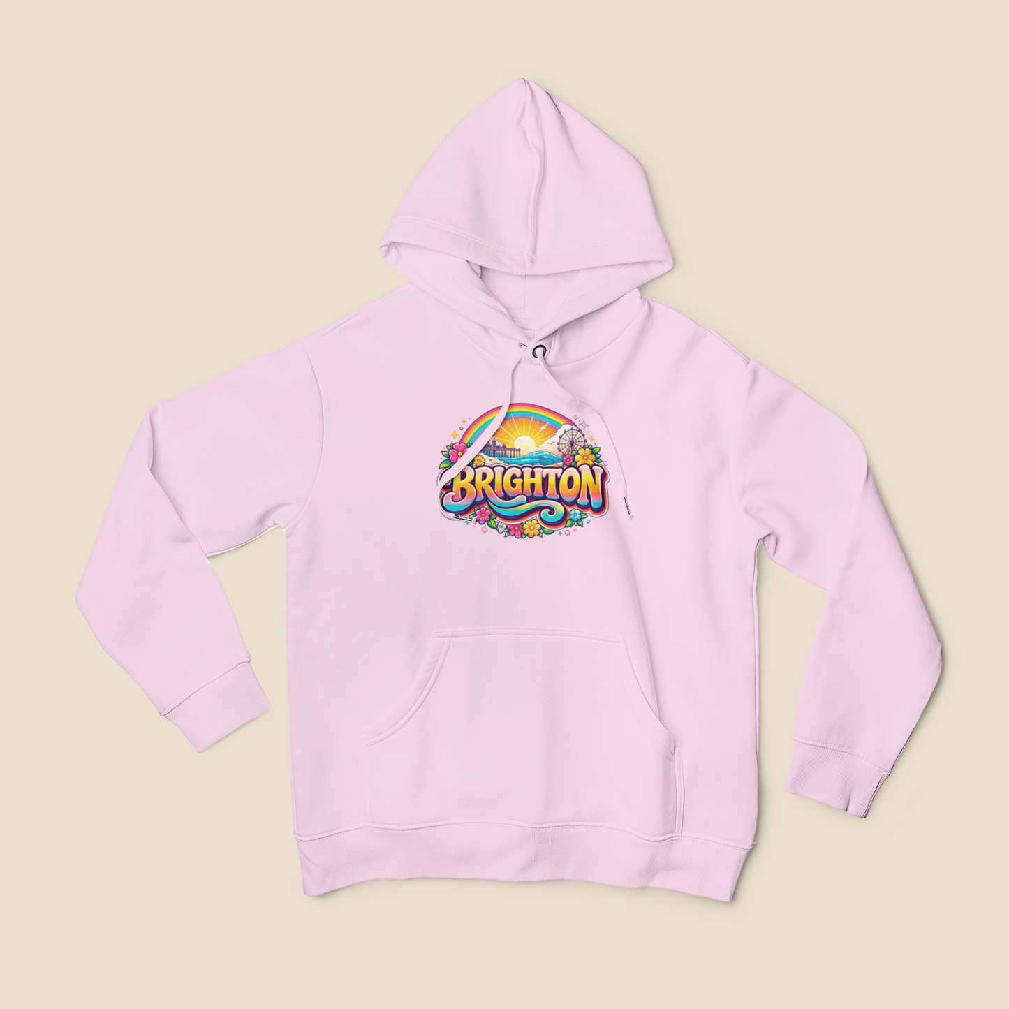 Brighton Beach Sunset unisex Hoodie