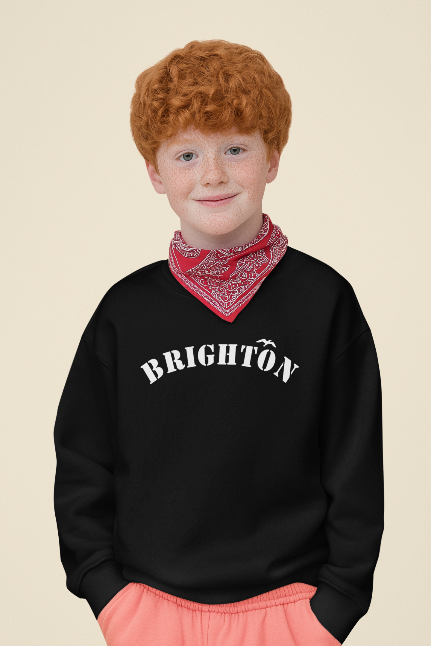 Brighton Stencil kids sweatshirt